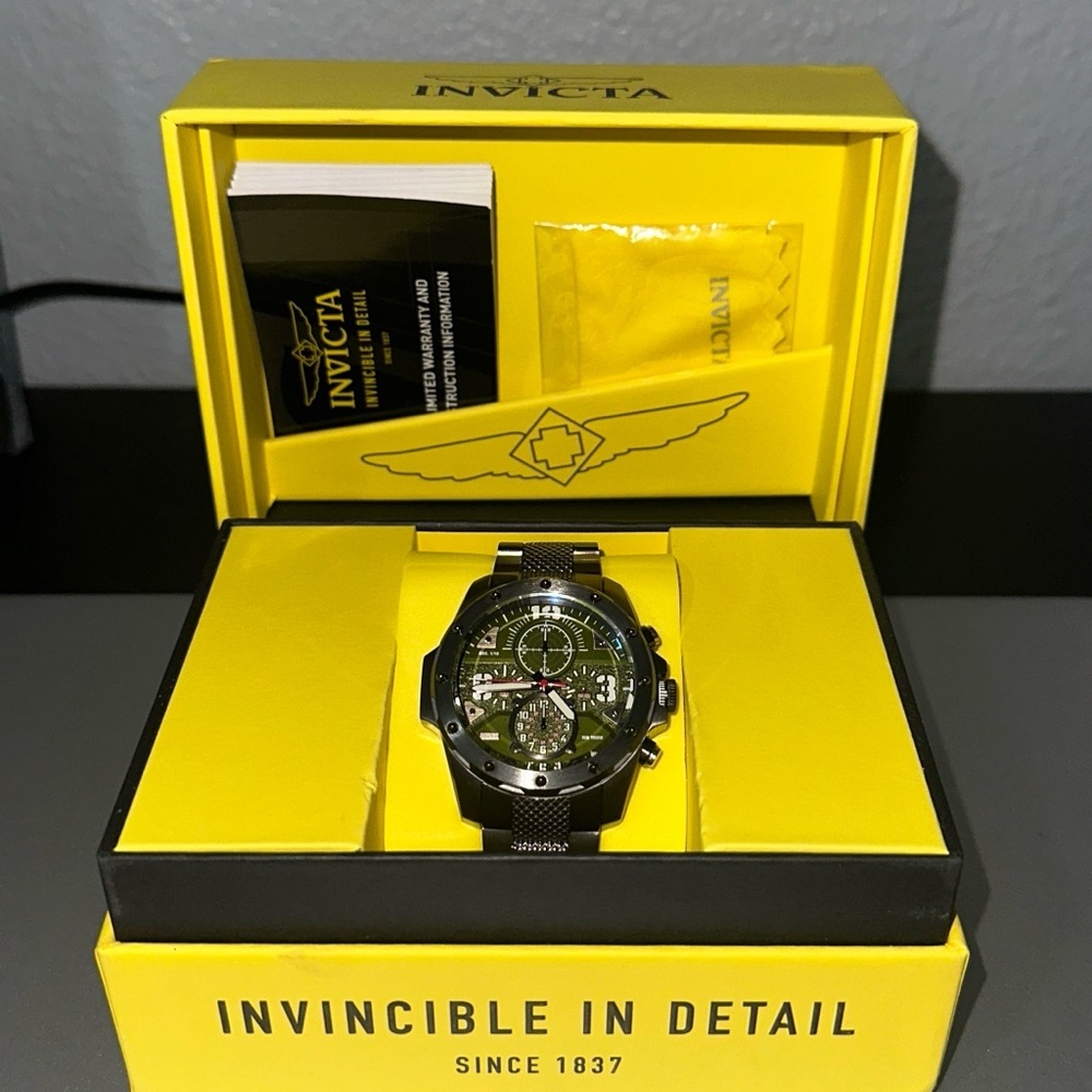 Invicta Coalition Forces Men's Watch - 42mm, Gunmetal